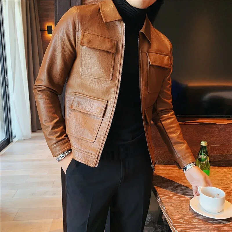 ECO leather jacket - Antonios