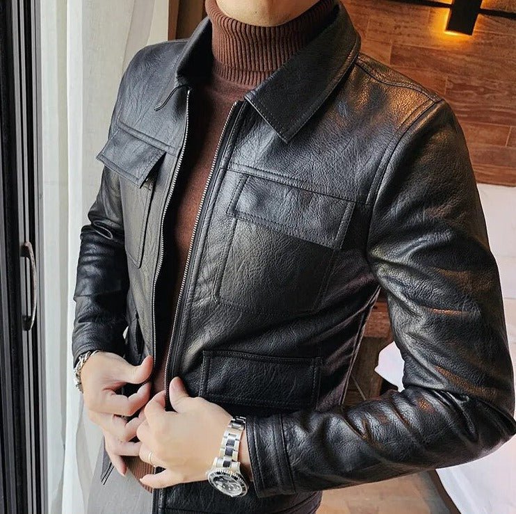 ECO leather jacket - Antonios