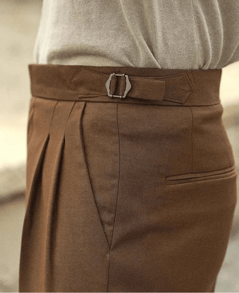 Elastic - waist summer trouser - Antonios