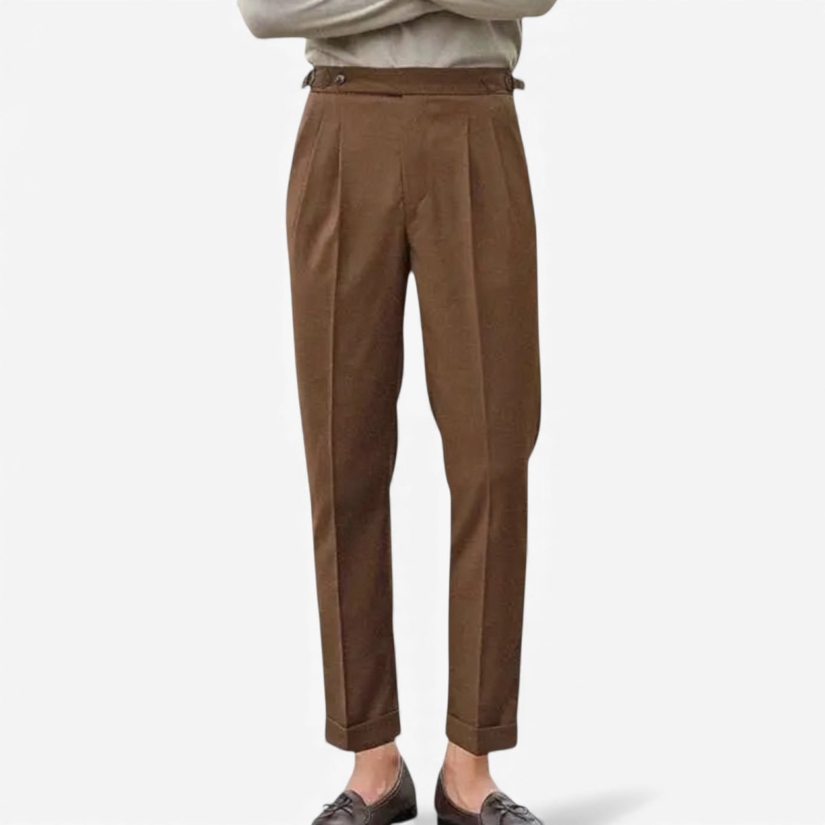 Elastic - waist summer trouser - Antonios