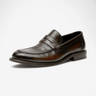 Elegant genuine leather loafers - Antonios