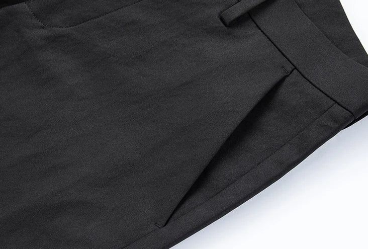 Elegant set black+black (shirt+trousers) - Antonios