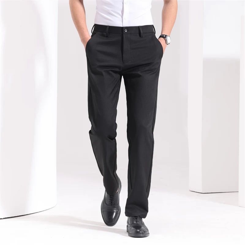 Elegant set black+black (shirt+trousers) - Antonios