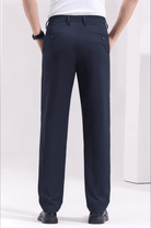 Elegant set navy blue+navy blue (shirt+trousers) - Antonios