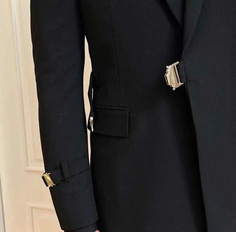 Elegant slim fit suit jacket - Antonios