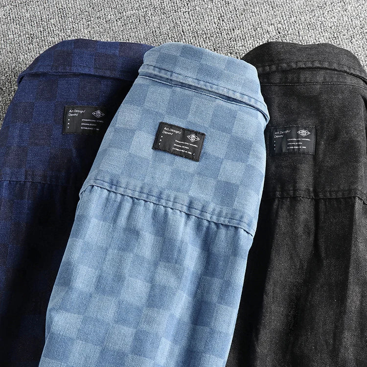 Emperor plaid cotton shirt - Antonios