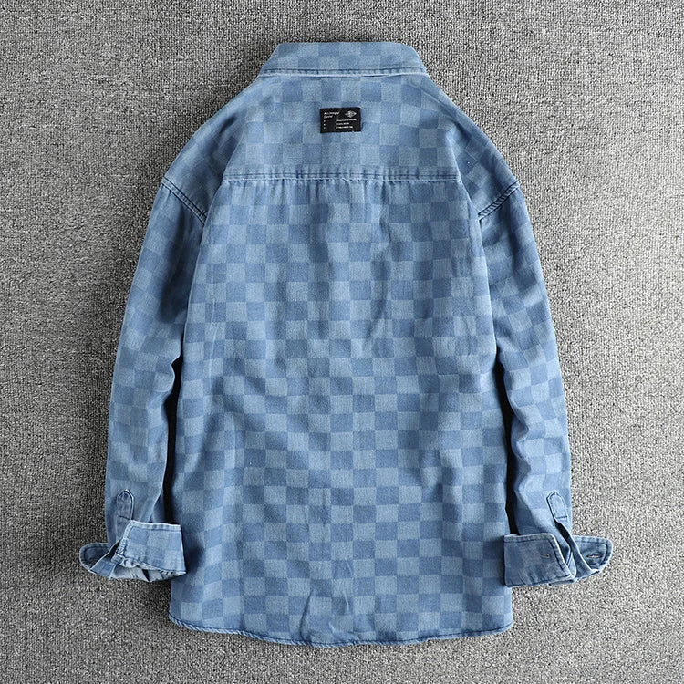Emperor plaid cotton shirt - Antonios
