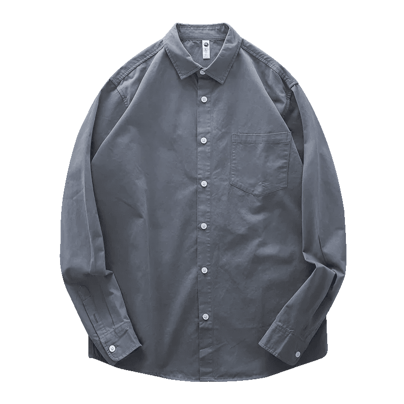 Fall long sleeve white fashion lapel blouse - Antonios