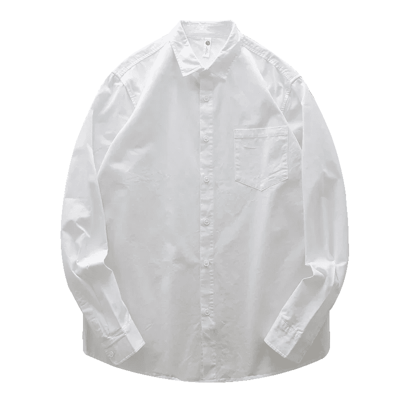 Fall long sleeve white fashion lapel blouse - Antonios