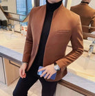 Formal blazer with round collar - Antonios