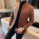 Formal blazer with round collar - Antonios