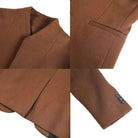 Formal blazer with round collar - Antonios