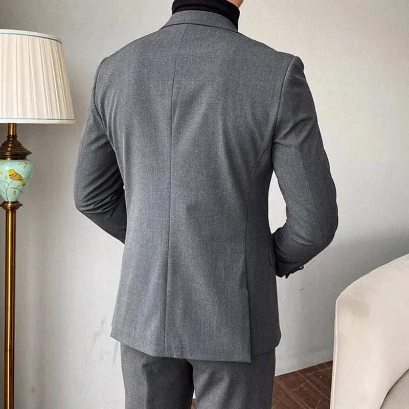 Formal elegant premium suit 2 piece (blazer + pants) - Antonios