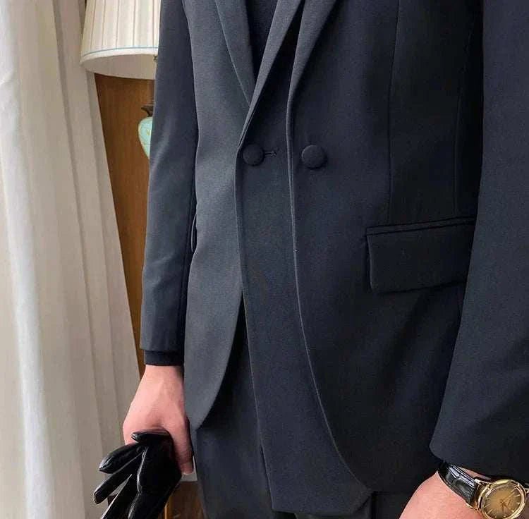 Formal elegant premium suit 2 piece (blazer + pants) - Antonios