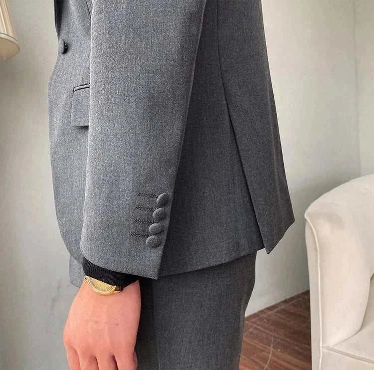 Formal elegant premium suit 2 piece (blazer + pants) - Antonios