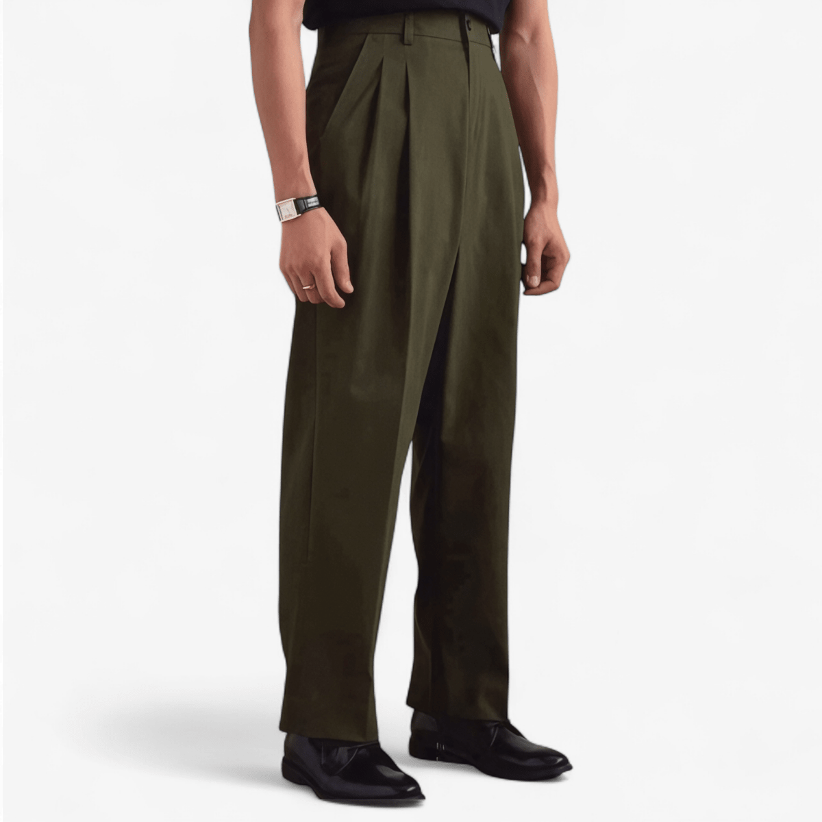 Gentleman luxury british cotton pants - Antonios