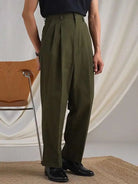 Gentleman luxury british cotton pants - Antonios