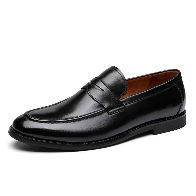 Genuine leather business dress shoes - Antonios