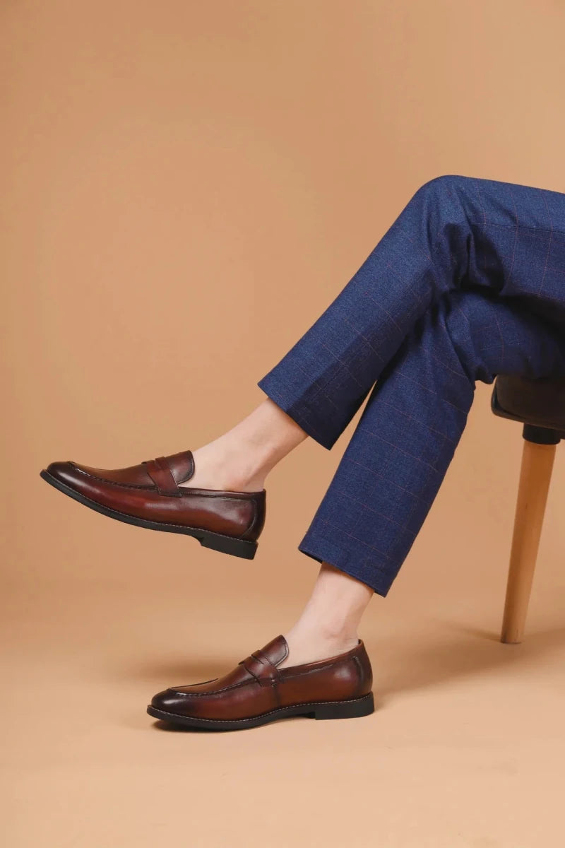 Genuine leather business dress shoes - Antonios