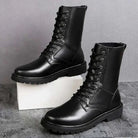 Genuine leather motorcycle boots - Antonios