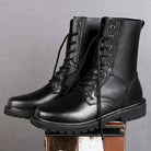 Genuine leather motorcycle boots - Antonios
