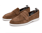 Genuine suede leather slip - on loafer - Antonios