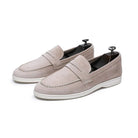 Genuine suede leather slip - on loafer - Antonios