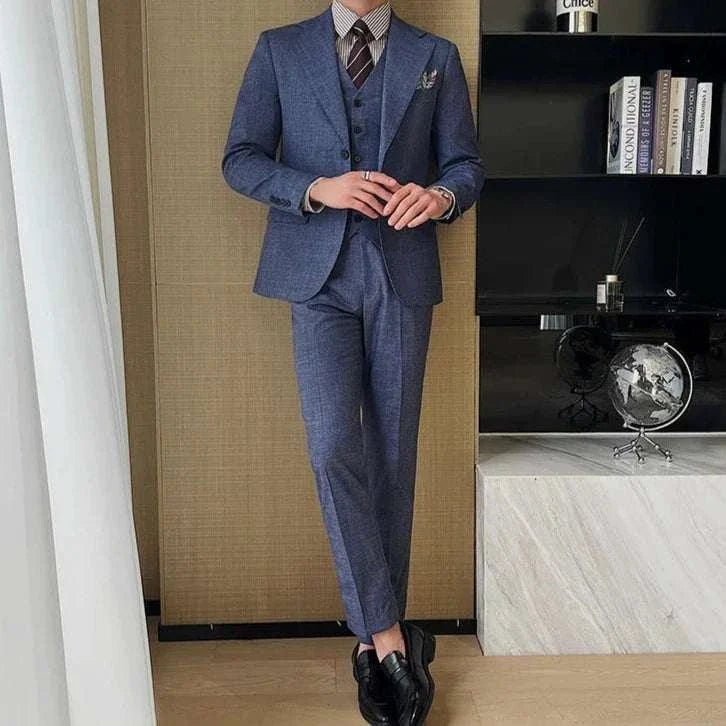 Groom wedding 3 piece suit - Antonios