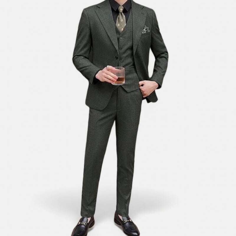 Groom wedding 3 piece suit - Antonios