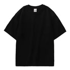 Heavyweight 100% cotton casual regular fit t-shirt - AntoniosClothing - Black