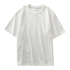 Heavyweight 100% cotton casual regular fit t-shirt - AntoniosClothing - White