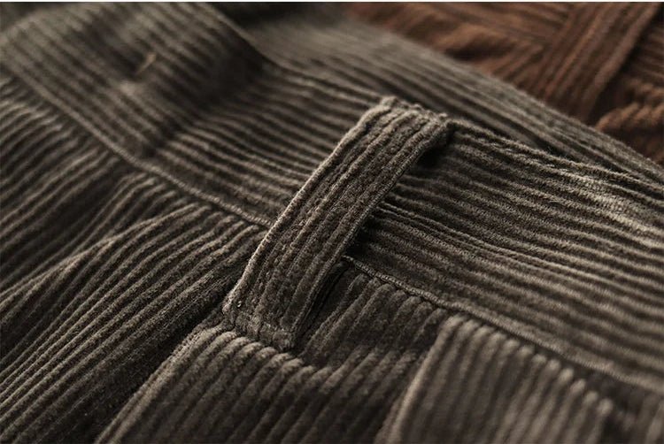 Heavyweight corduroy old money pants - Antonios
