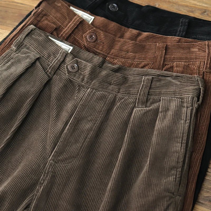 Heavyweight corduroy old money pants - Antonios