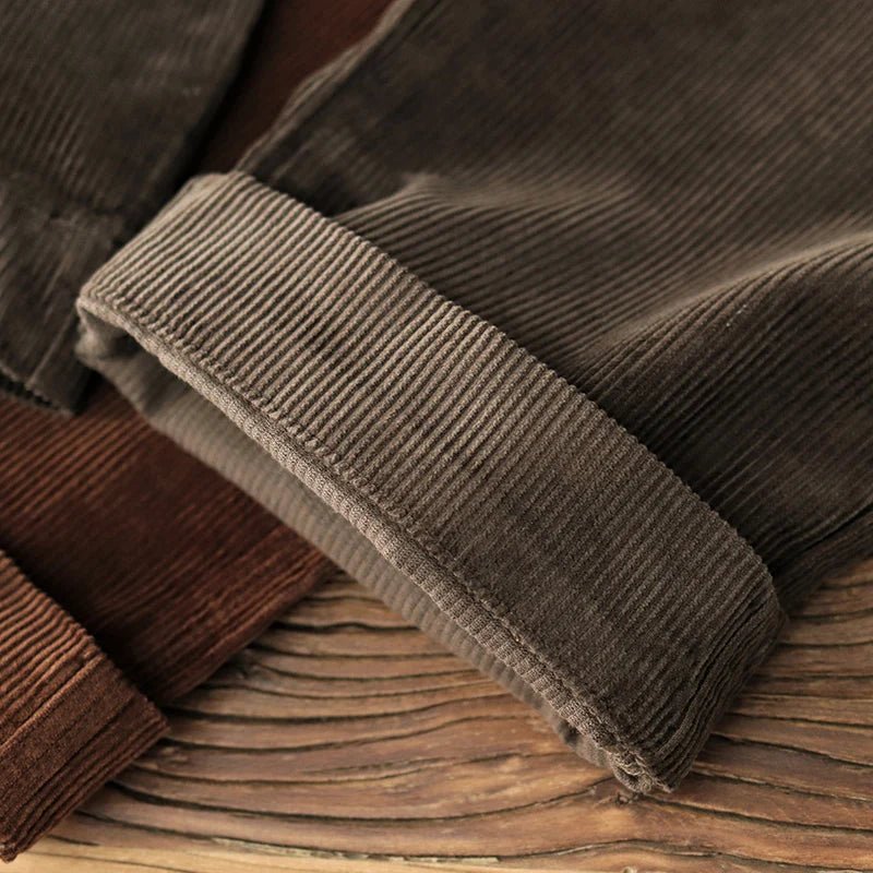 Heavyweight corduroy old money pants - Antonios