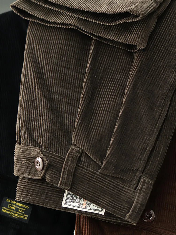 Heavyweight corduroy old money pants - Antonios