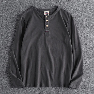 Henry cotton button - neck sweater - Antonios