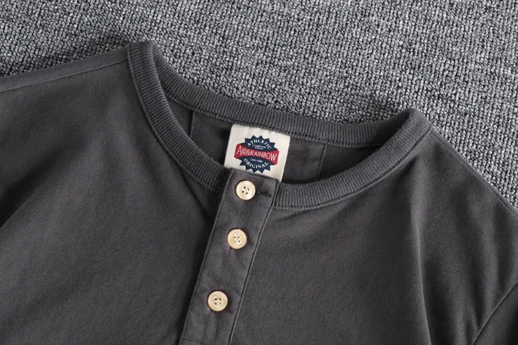 Henry cotton button - neck sweater - Antonios