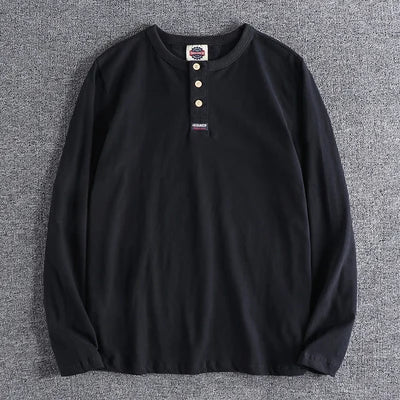 Henry cotton button - neck sweater - Antonios