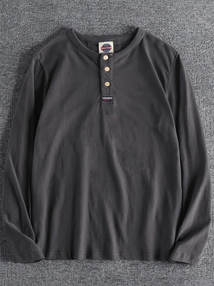 Henry cotton button - neck sweater - Antonios