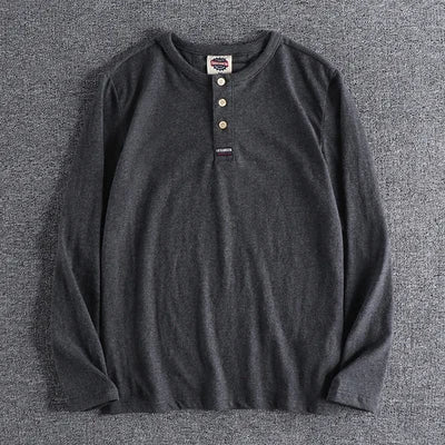 Henry cotton button - neck sweater - Antonios