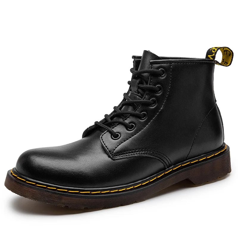 Heritage stitch ankle combat boot - Antonios