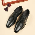 High - quality cowhide oxford wedding shoes - Antonios