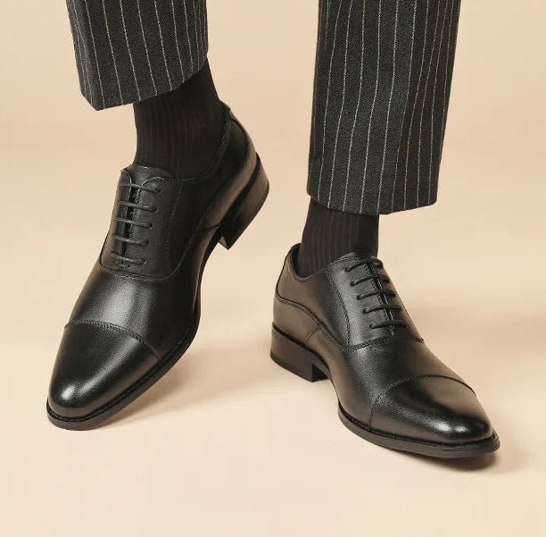 High - quality cowhide oxford wedding shoes - Antonios