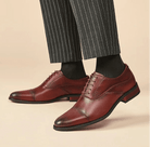 High - quality cowhide oxford wedding shoes - Antonios