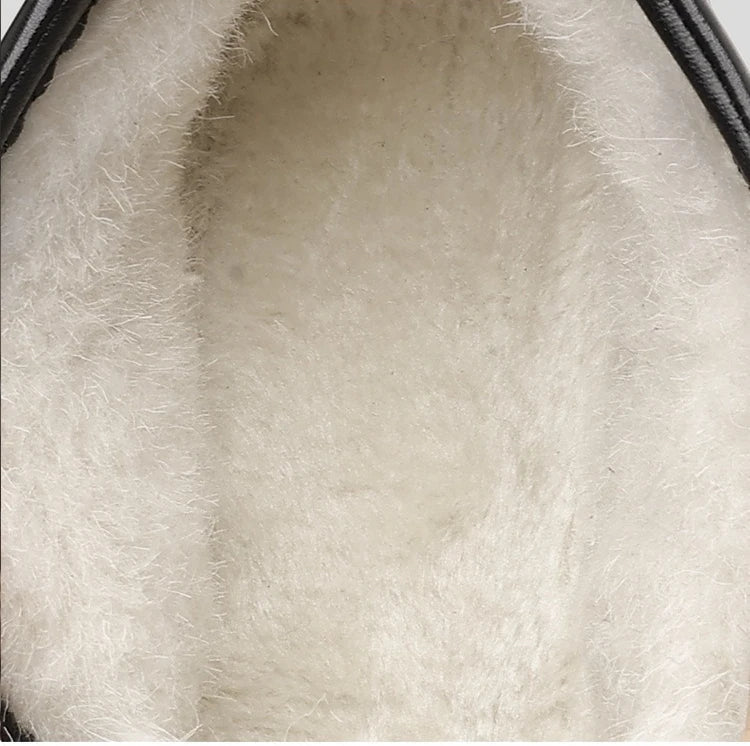 High - top genuine leather boots - Antonios