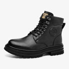 High - top genuine leather boots - Antonios