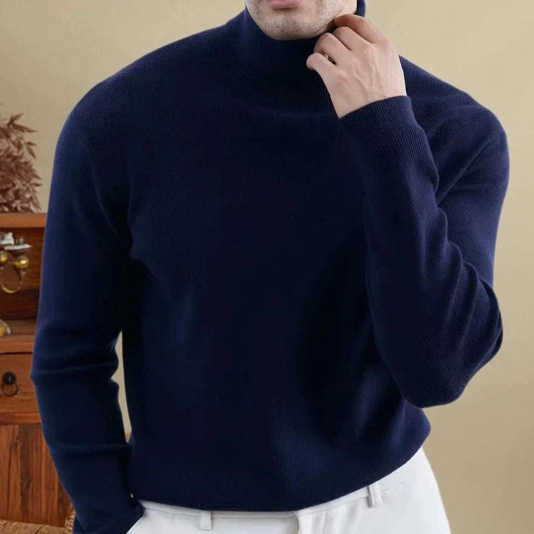 High - turtleneck classic sweater - Antonios