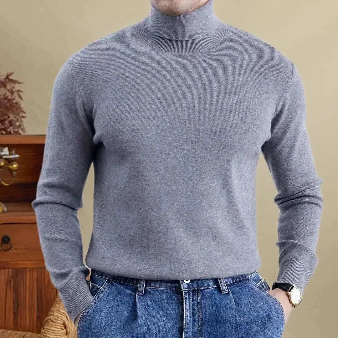 High - turtleneck classic sweater - Antonios