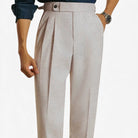 High - waist business slim pants - Antonios