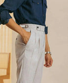 High - waist business slim pants - Antonios